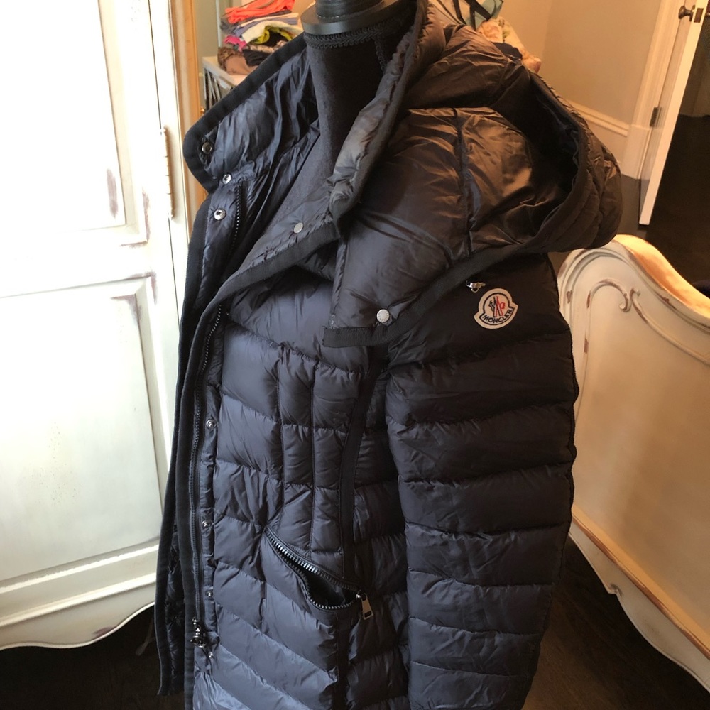 Moncler Black Women’s Hermime Coat Size 2